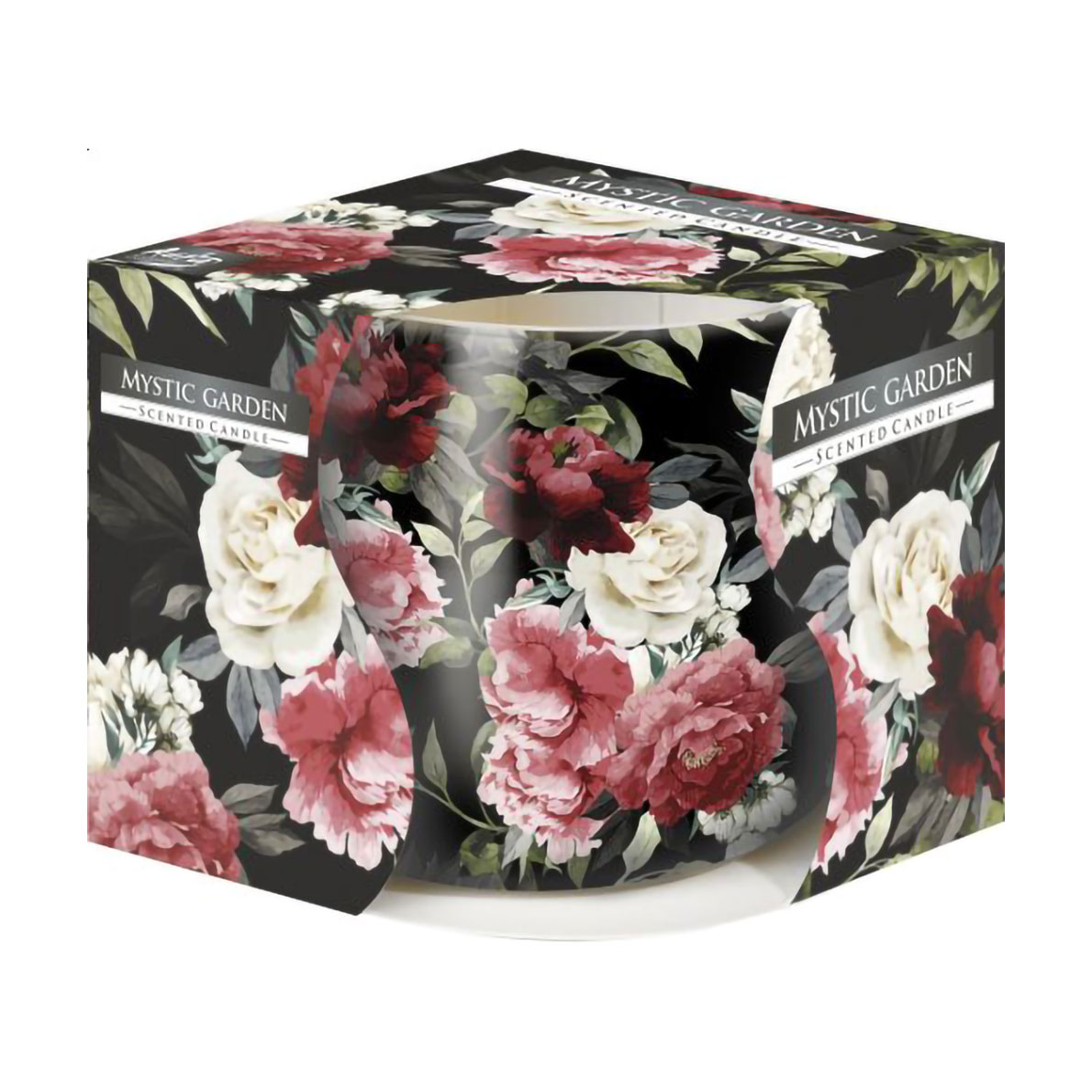 Ароматична свічка Bispol Scented Candle Mystical Garden, 100 г (sn71S-50)