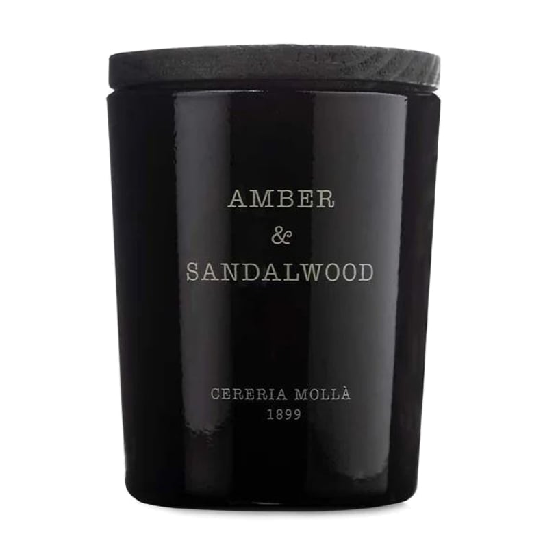 Ароматична свічка Cereria Molla Amber &amp; Sandalwood, 70 г