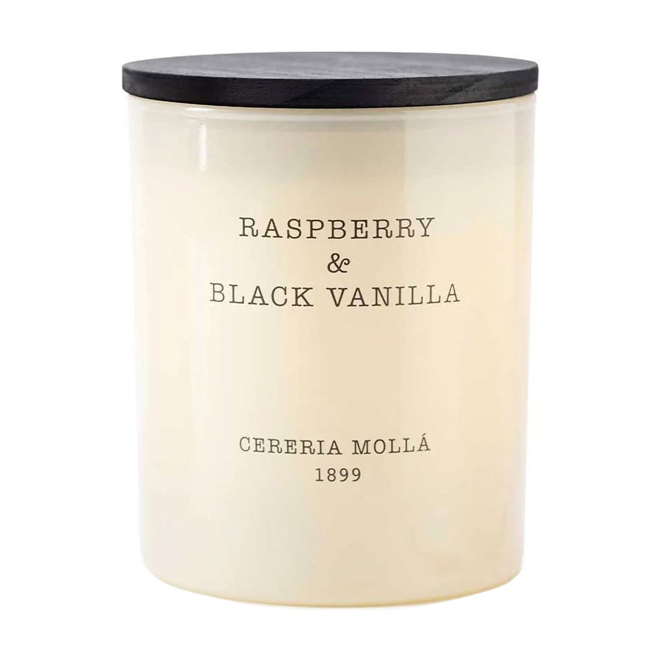 Ароматична свічка Cereria Molla Raspberry &amp; Black Vanilla, 230 г