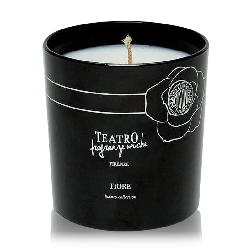 Ароматична свічка Teatro Fragranze Uniche Fiore Scented Candle, 180 г