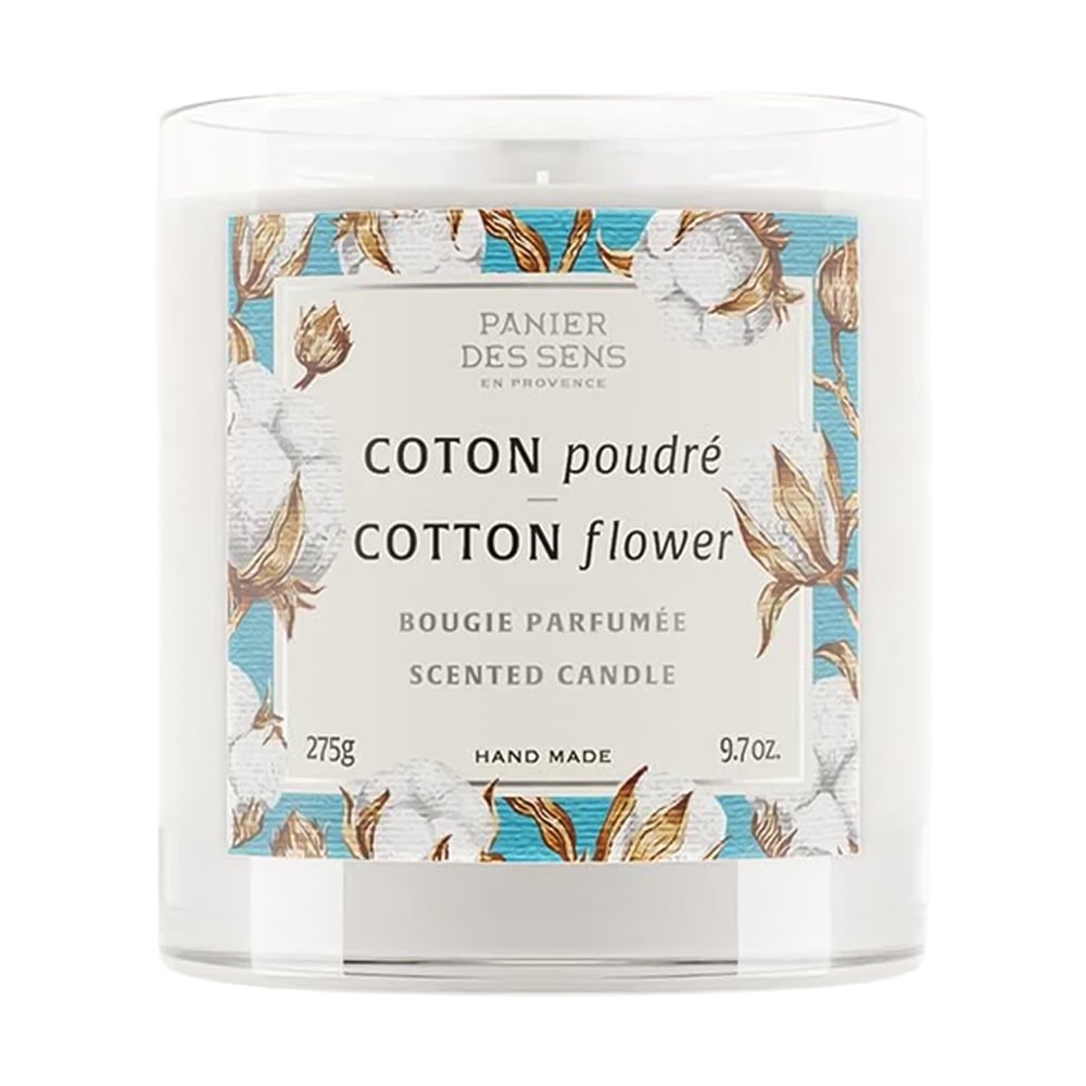 Ароматична свічка в склянці Panier des Sens Scented Candle Квітка бавовни, 275 г
