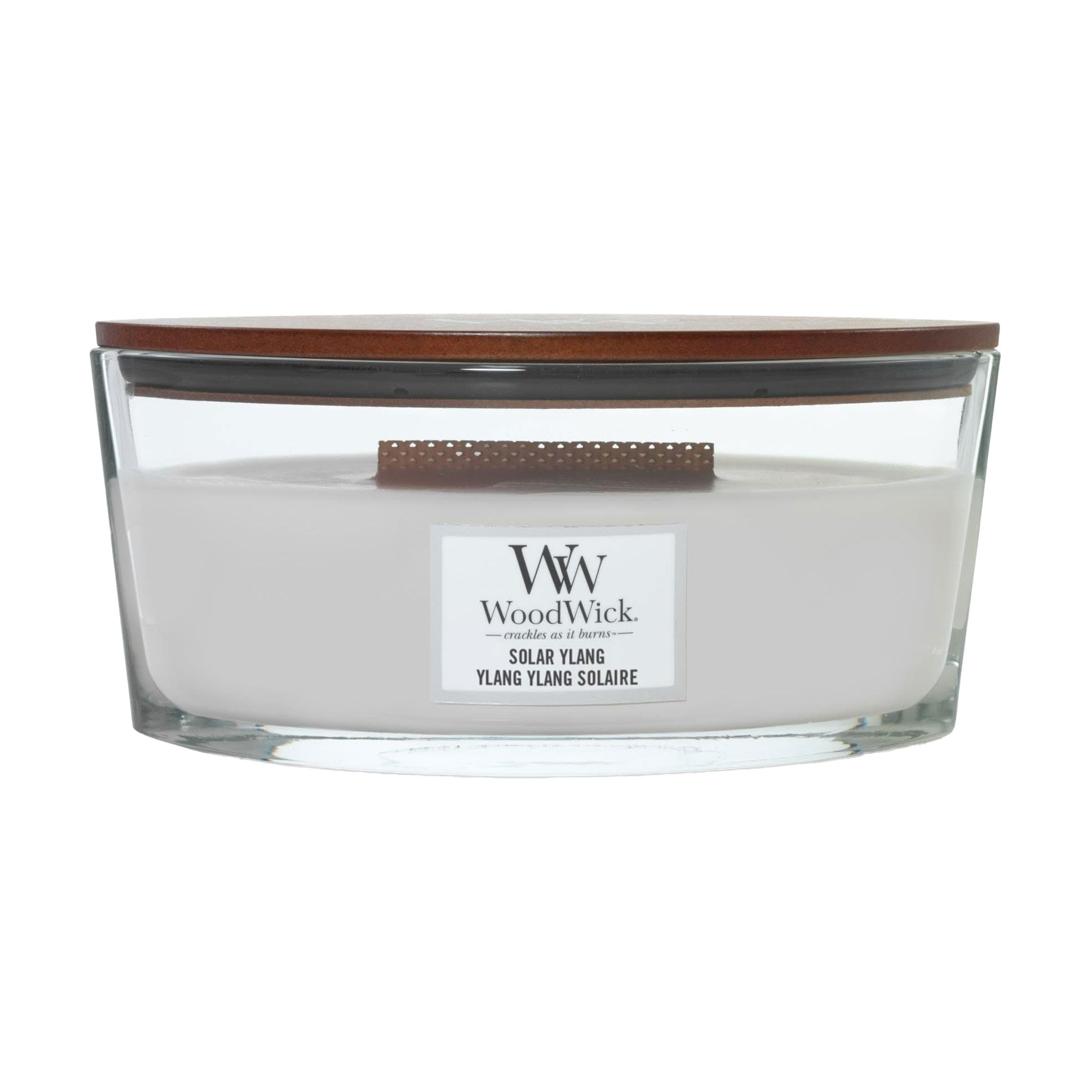 Ароматична свічка в склянці WoodWick Hourglass Candle Solar Ylang, 453 г