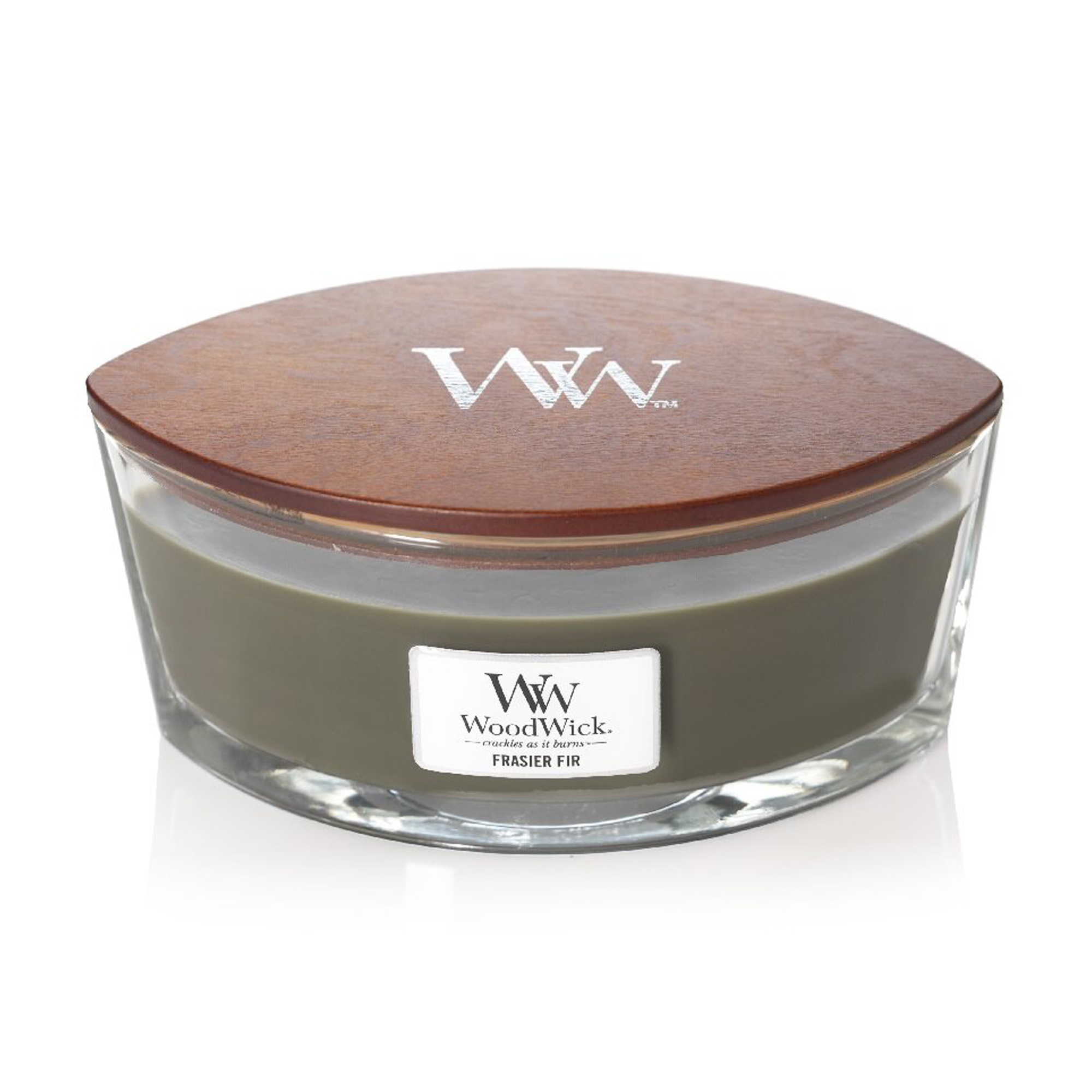 Ароматична свічка в склянці WoodWick Hourglass Candle Ellipse Frasier Fir, 453 г