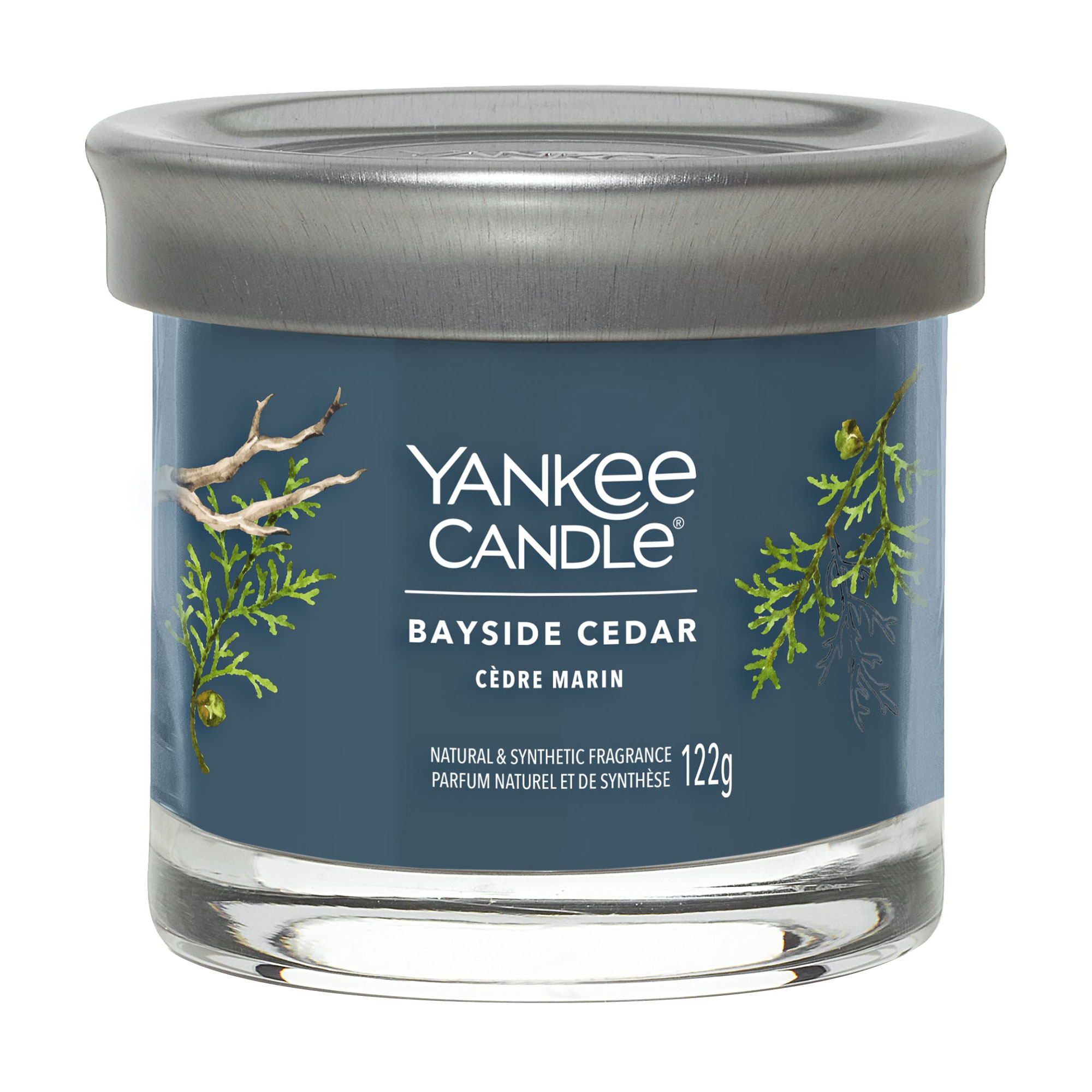 Ароматична свічка в склянці Yankee Candle Bayside Cedar, 122 г