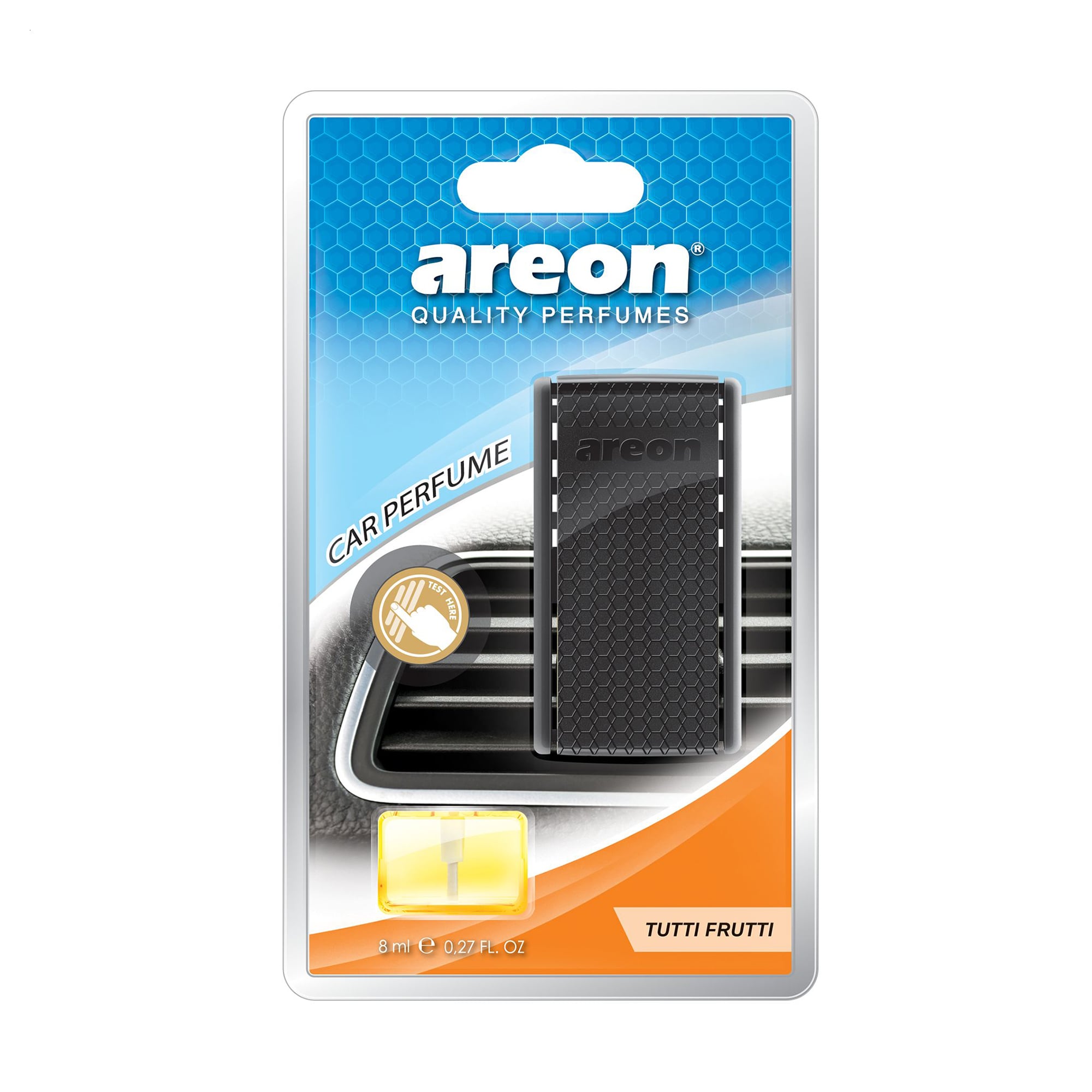 Ароматизатор для автомобіля Areon Car Perfume, Tutti Frutti, 8 мл