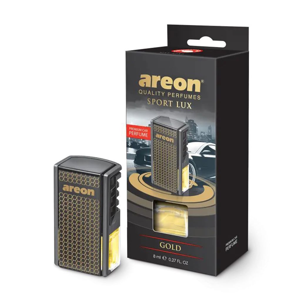 Ароматизатор для автомобіля Areon Premium Car Perfume Sport Lux, Gold, 8 мл