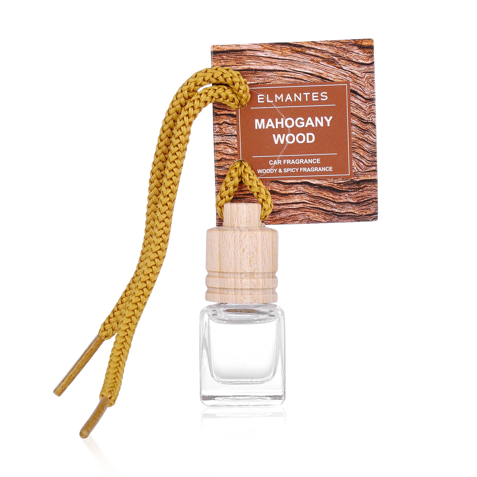 Ароматизатор повітря для авто Elmantes, Mahogany Wood, 5 мл