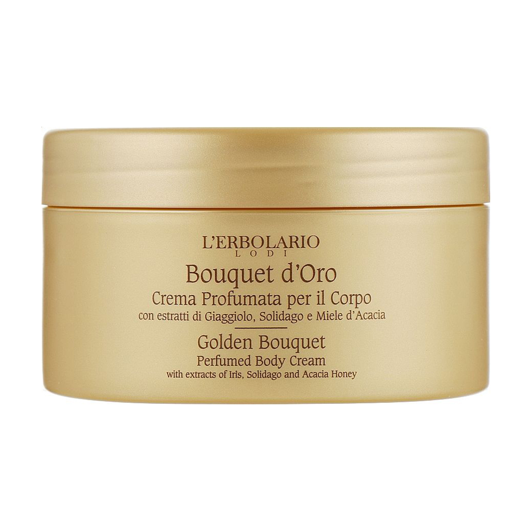 Ароматизований крем для тіла L'Erbolario Golden Bouquet Perfumed Body Cream Золотий букет, 250 мл