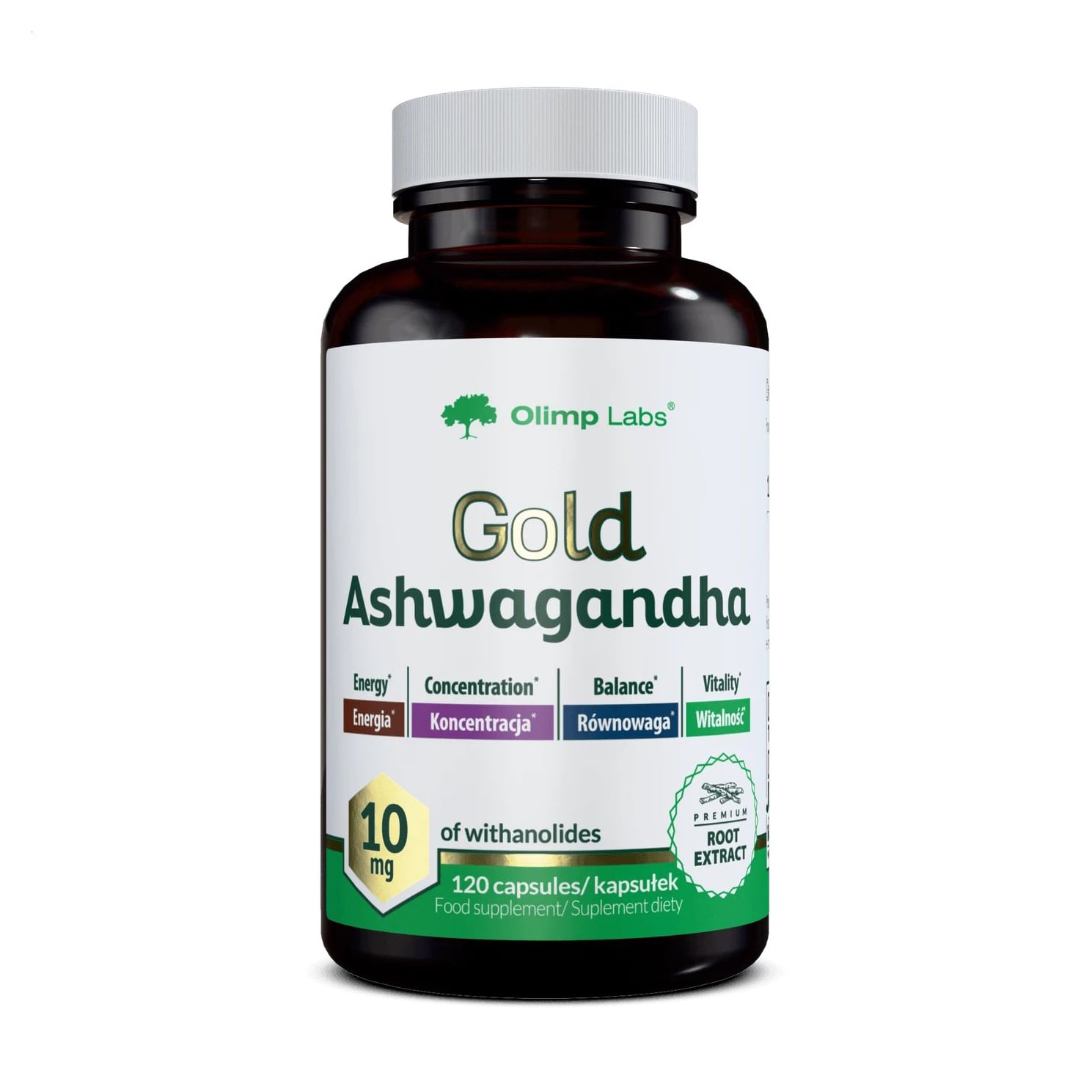 Ашваганда Olimp Sport Nutrition Gold Ashwagandha, 60 капсул