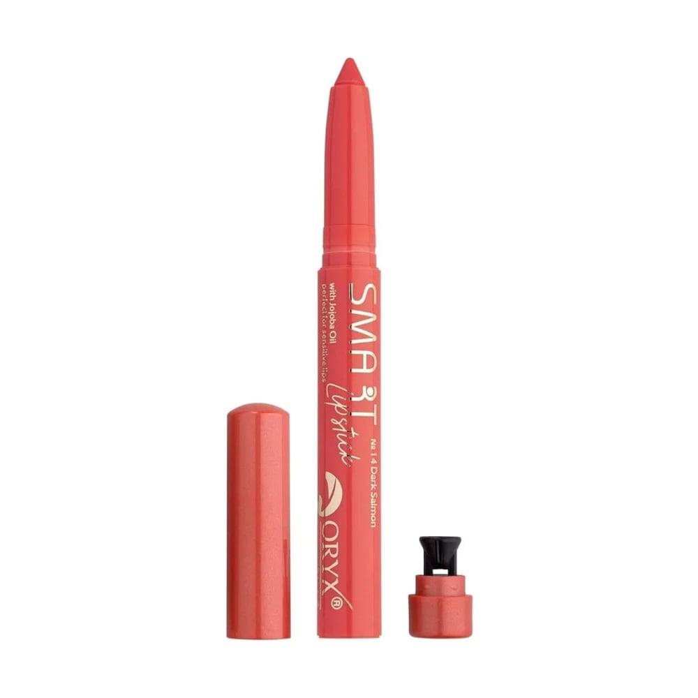 Автоматична помада для губ Impala Oryx Smart Lipstick зі стругачкою, 14 Dark Salmond, 1.4 г