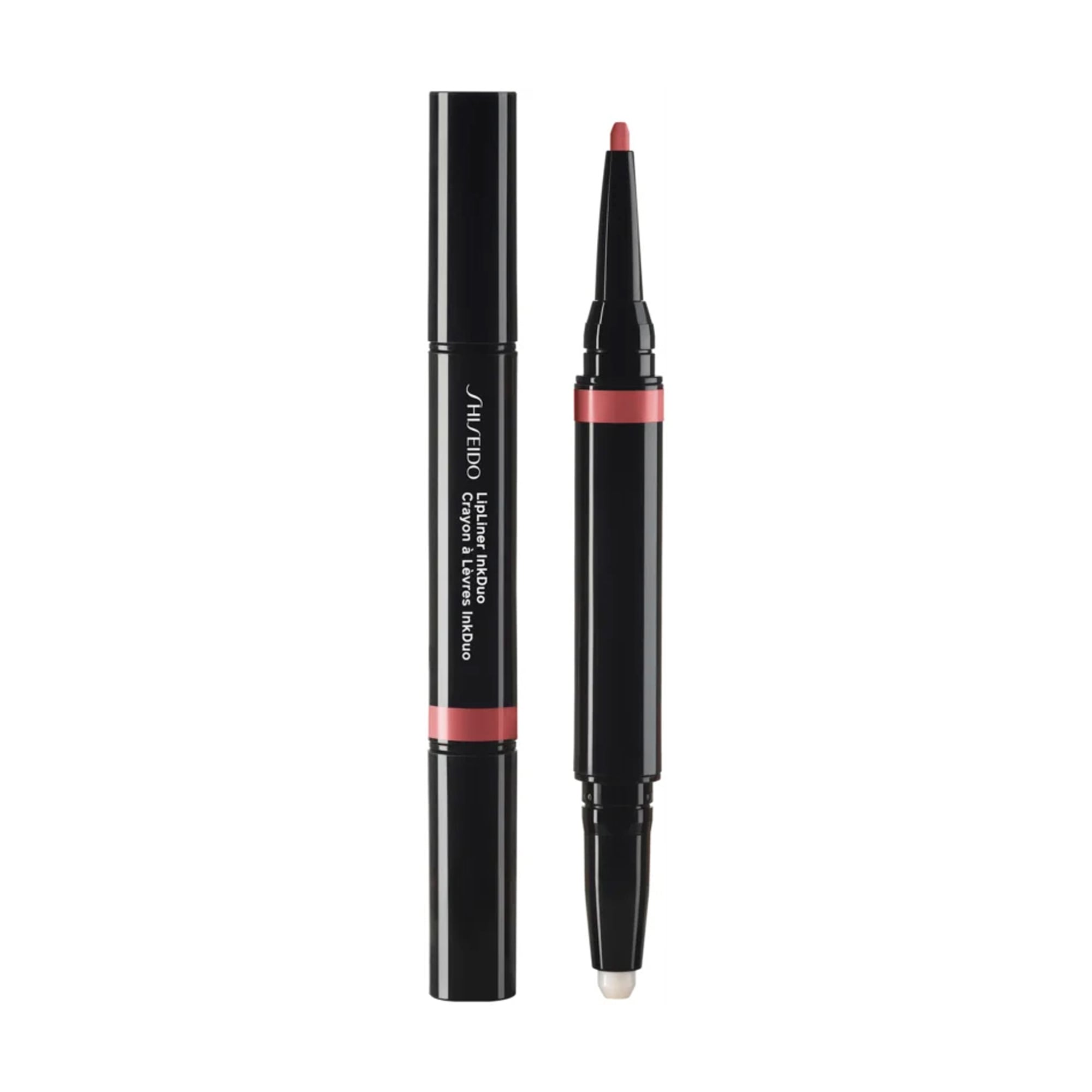 Автоматичний олівець-праймер для губ Shiseido Lip Liner Ink Duo, 03 Rosy Mauve, 0.9 г