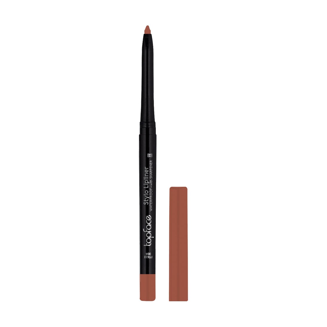 Автоматичний водостійкий олівець для губ TopFace Stylo Lipliner PT618, 004, 0.29 г