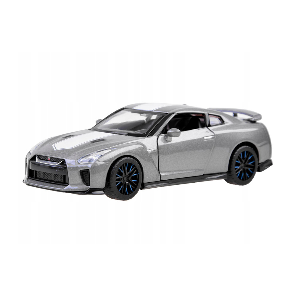 Автомодель Автопром Nissan GT-R, сіра, 1:32, у коробці, від 3 років (68469)
