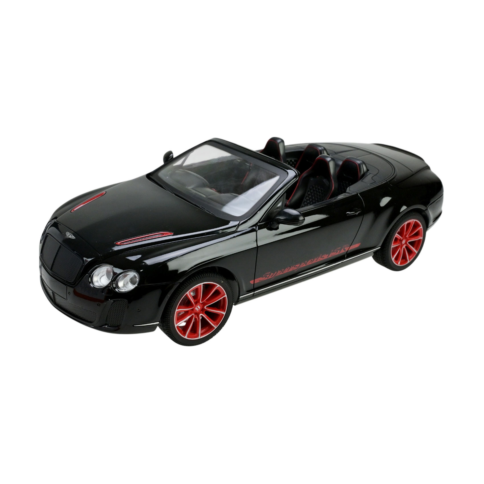 Автомодель Powermotors Bentley Continental Supersports ISR 1:14, на радіокеруванні, 34*14*9 см, чорна, від 6 років (PM1403 BLACK)