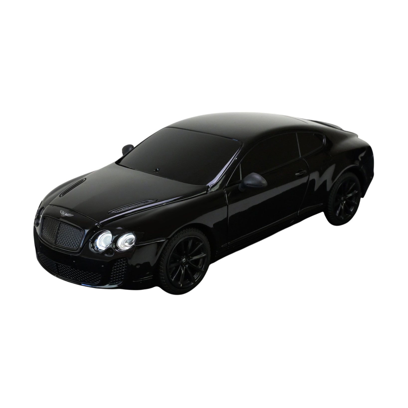 Автомодель Powermotors Bentley Continental Supersports 1:24, на радіокеруванні, 19*7.5*5.5 см, чорна, від 6 років (PM2403 BLACK)
