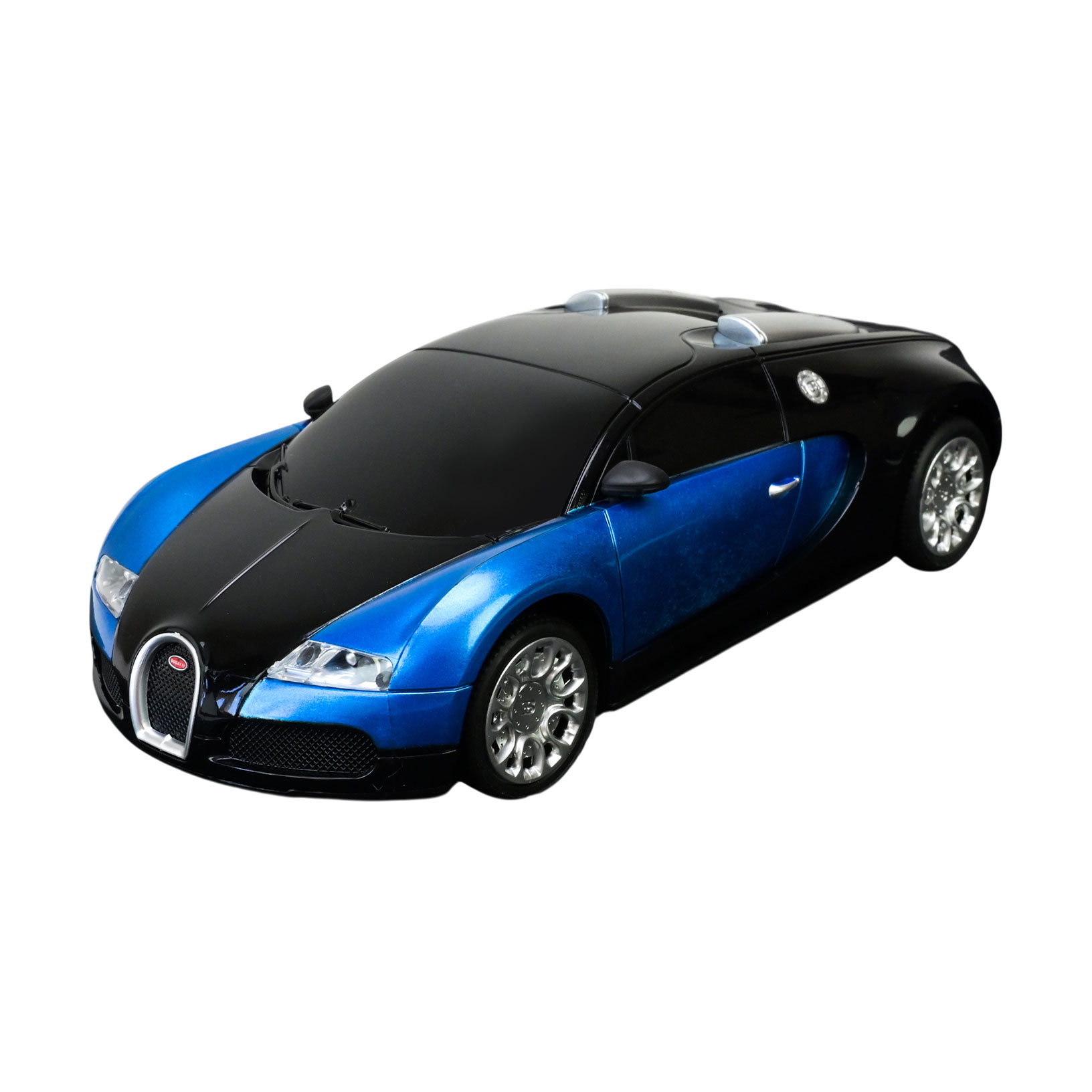 Автомодель Powermotors Bugatti Veyron 16.4 Grand Sport 1:24, на радіокеруванні, 18*8*5 см, синя, від 6 років (PM2402 BLUE)