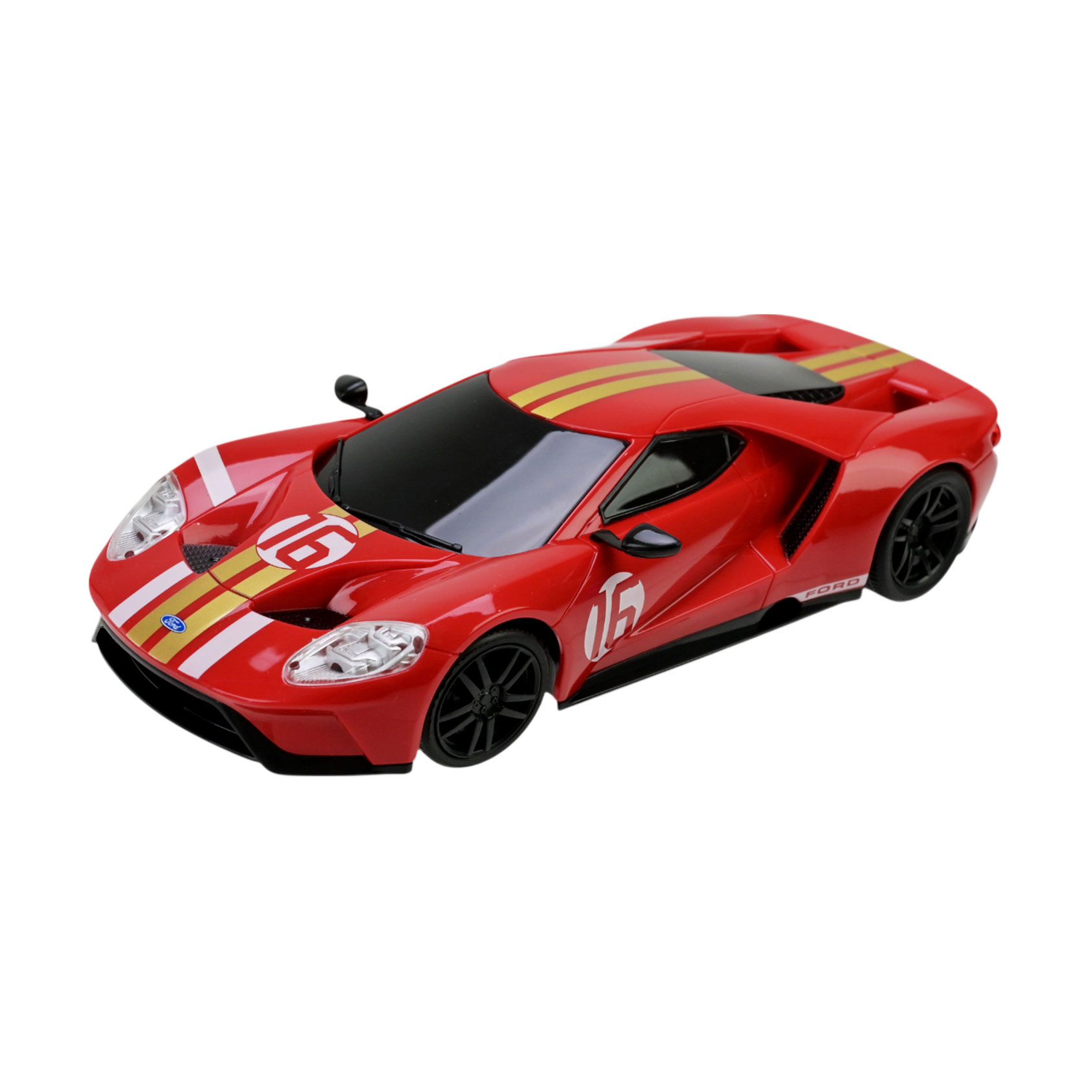 Автомодель Powermotors Ford GT Heritage Edition 1:24, на радіокеруванні, 19*18.5*4 см, червона, від 6 років (PM2413)