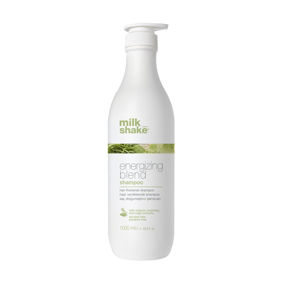 Бадьорливий шампунь milk_shake Energizing Blend Shampoo для тонкого, слабкого та ламкого волосся, 1 л