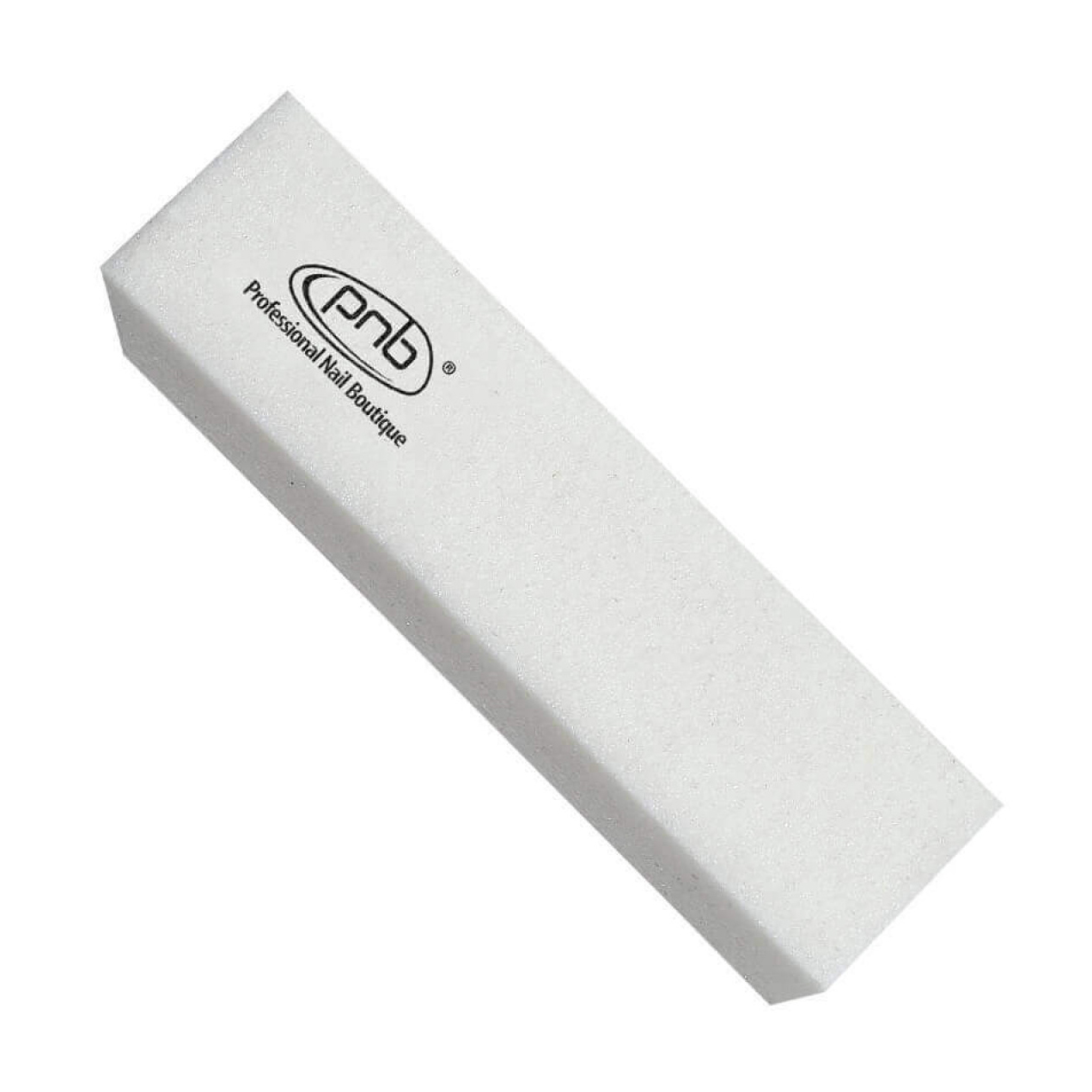 Баф-брусок для нігтів PNB 180/180 гритів, White, прямокутний