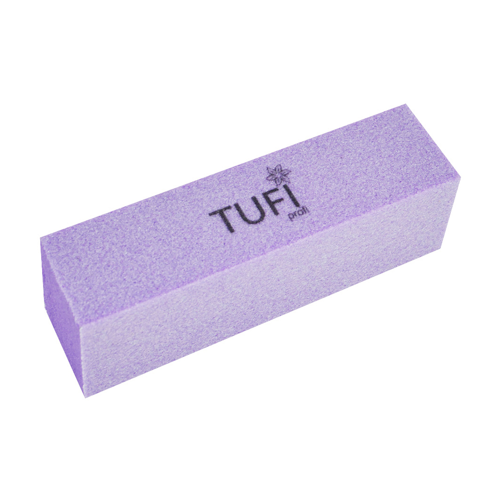 Баф для нігтів Tufi profi Premium фіолетовий, 150/150 грит, 10 шт (0300679)
