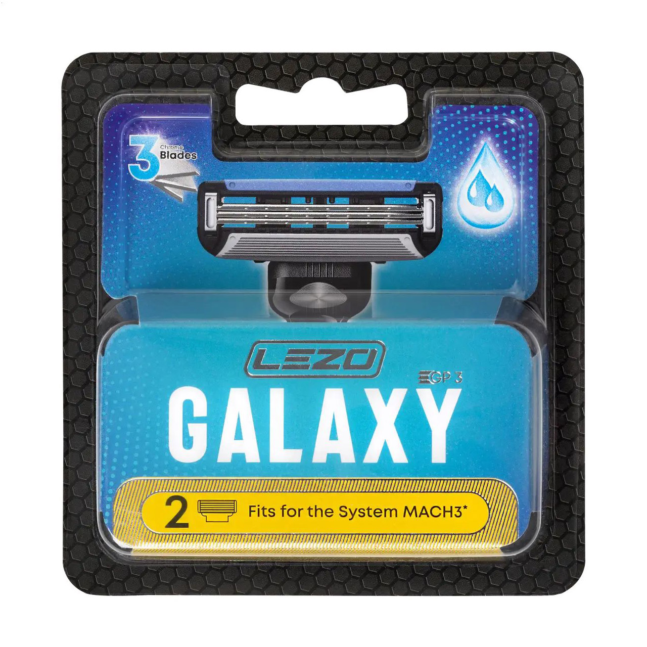 Багаторазові картриджі для гоління Lezo Galaxy чоловічі, 2 шт