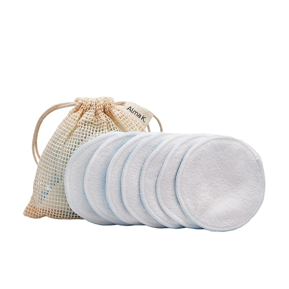 Багаторазові подушечки для очищення обличчя Alma К. Purify Reusable Facial Cleansing Pads, 7 шт
