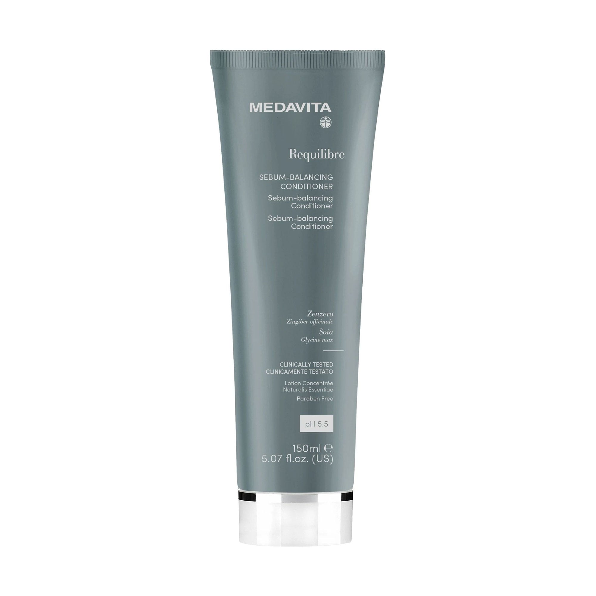Балансувальний кондиціонер для шкіри голови та волосся Medavita Requilibre Sebum-Balancing Conditioner pH 5.5, 150 мл