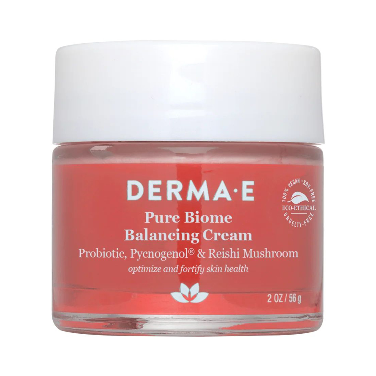 Балансувальний крем для обличчя Derma E Pure Biome Balancing Cream, 56 г