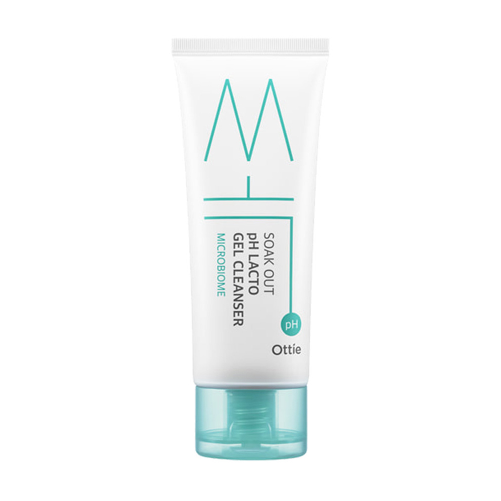 Балансувальний очищувальний гель для обличчя Ottie Soak out pH Lacto Gel Cleanser, 100 мл