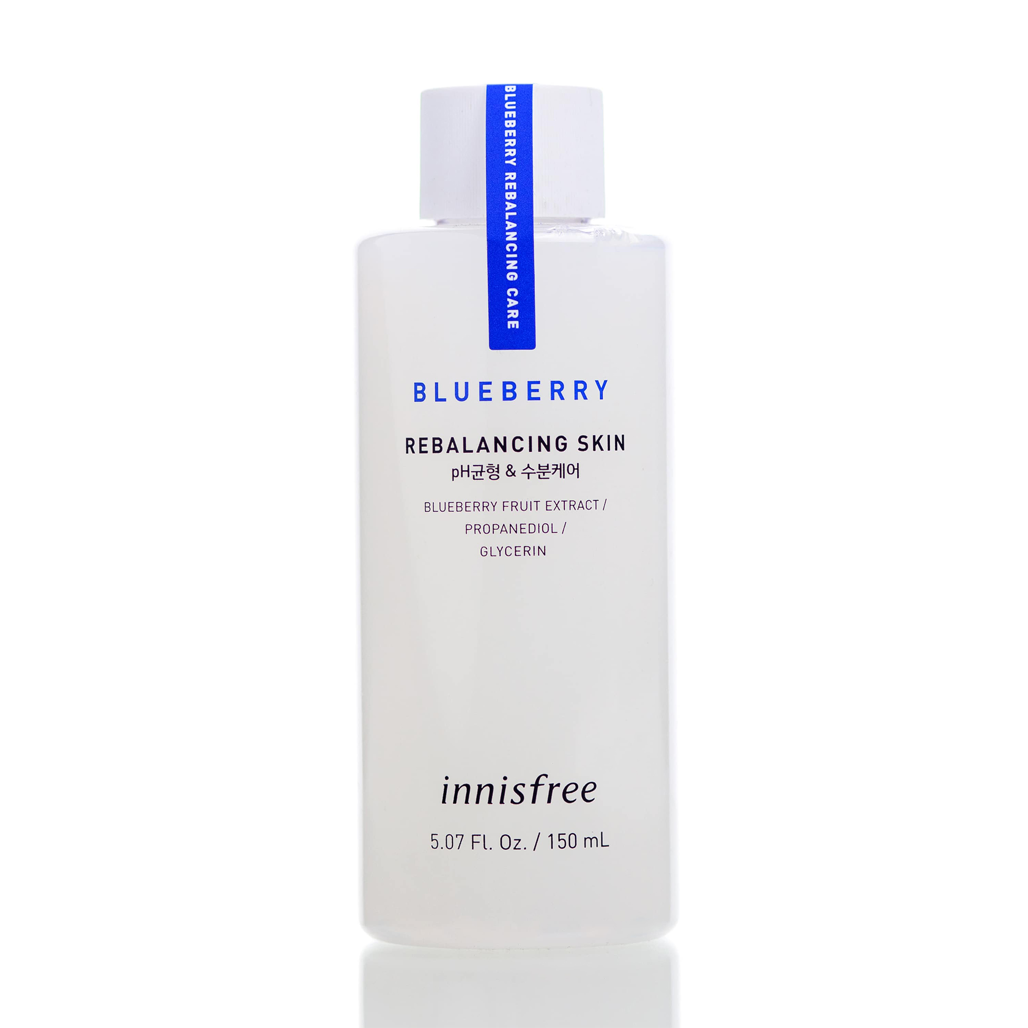 Балансувальний тонер для обличчя Innisfree Blueberry Rebalancing Skin з екстрактом чорниці, 150 мл