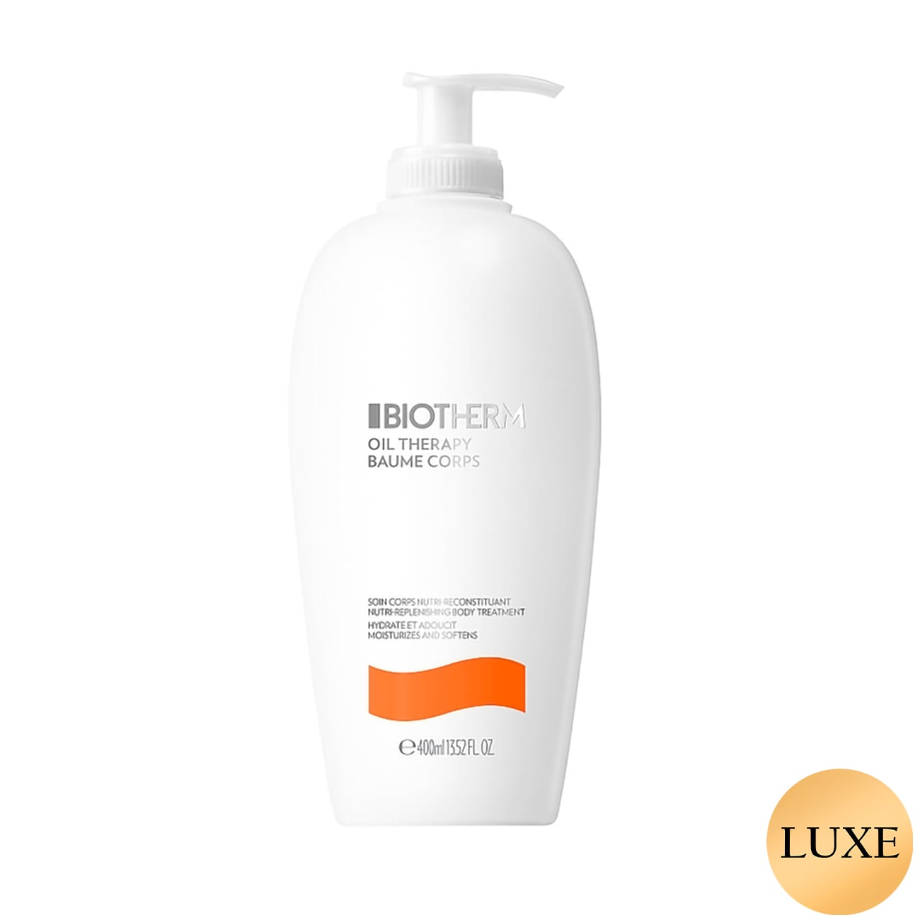 Бальзам Biotherm Oil Therapy Baume Corps Nutri-Replenishing Body для сухої шкіри тіла, з абрикосовою олією, 400 мл