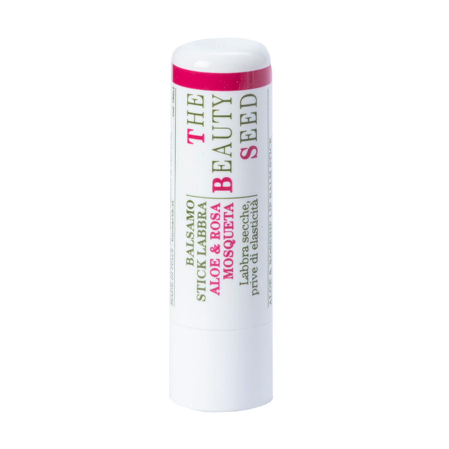 Бальзам для губ Bioearth The Beauty Seed Lip Balm Алое та троянда москета, 5.5 мл