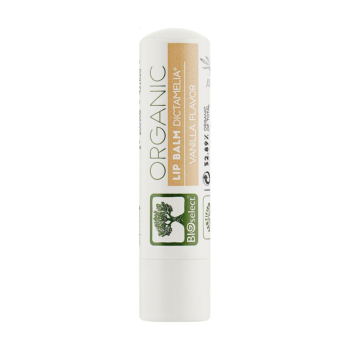 Бальзам для губ BIOselect Lip Balm з ароматом ванілі, 4.4 г