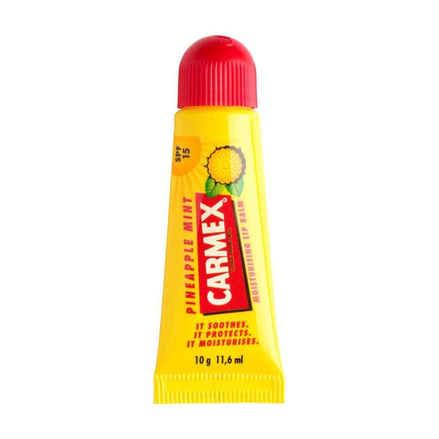 Бальзам для губ Carmex SPF 15 зі смаком ананаса та м’яти, 10 г (туба)