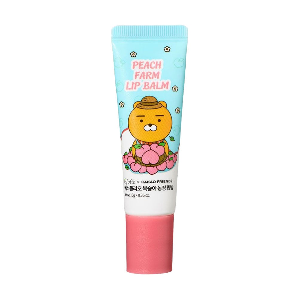 Бальзам для губ Esfolio x Kakao Friends Peach Farm Lip Balm з персиком, 10 г