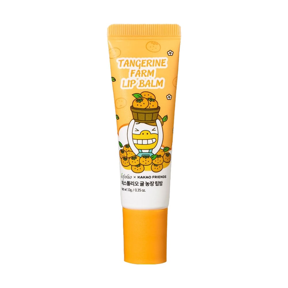 Бальзам для губ Esfolio x Kakao Friends Tangerine Farm Lip Balm з мандарином, 10 г