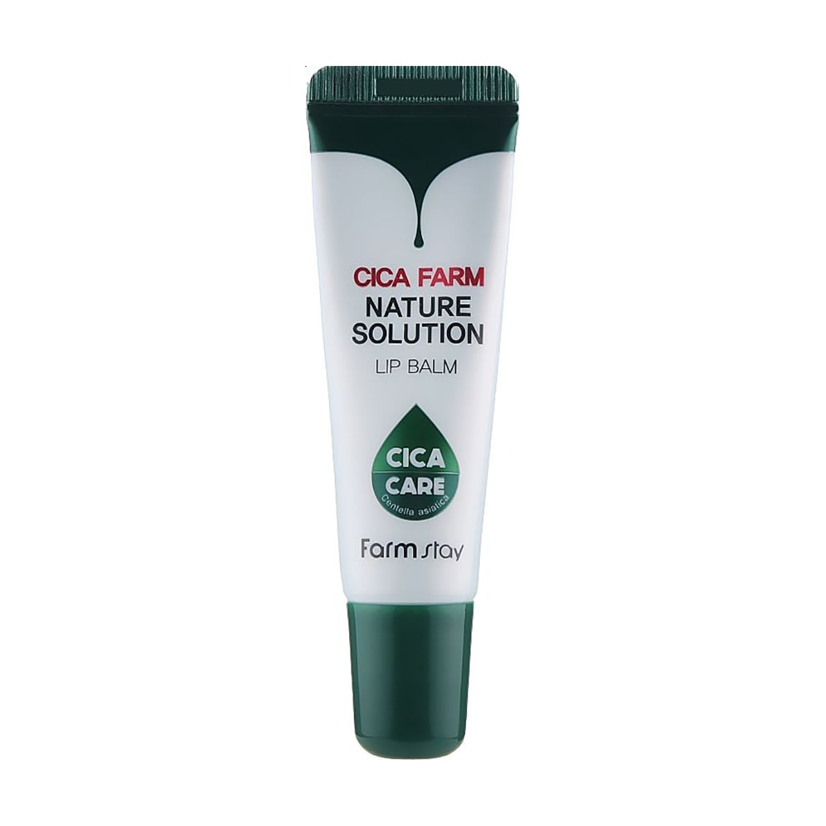 Бальзам для губ FarmStay Cica Farm Nature Solution Lip Balm з центелли азіатської, 10 г