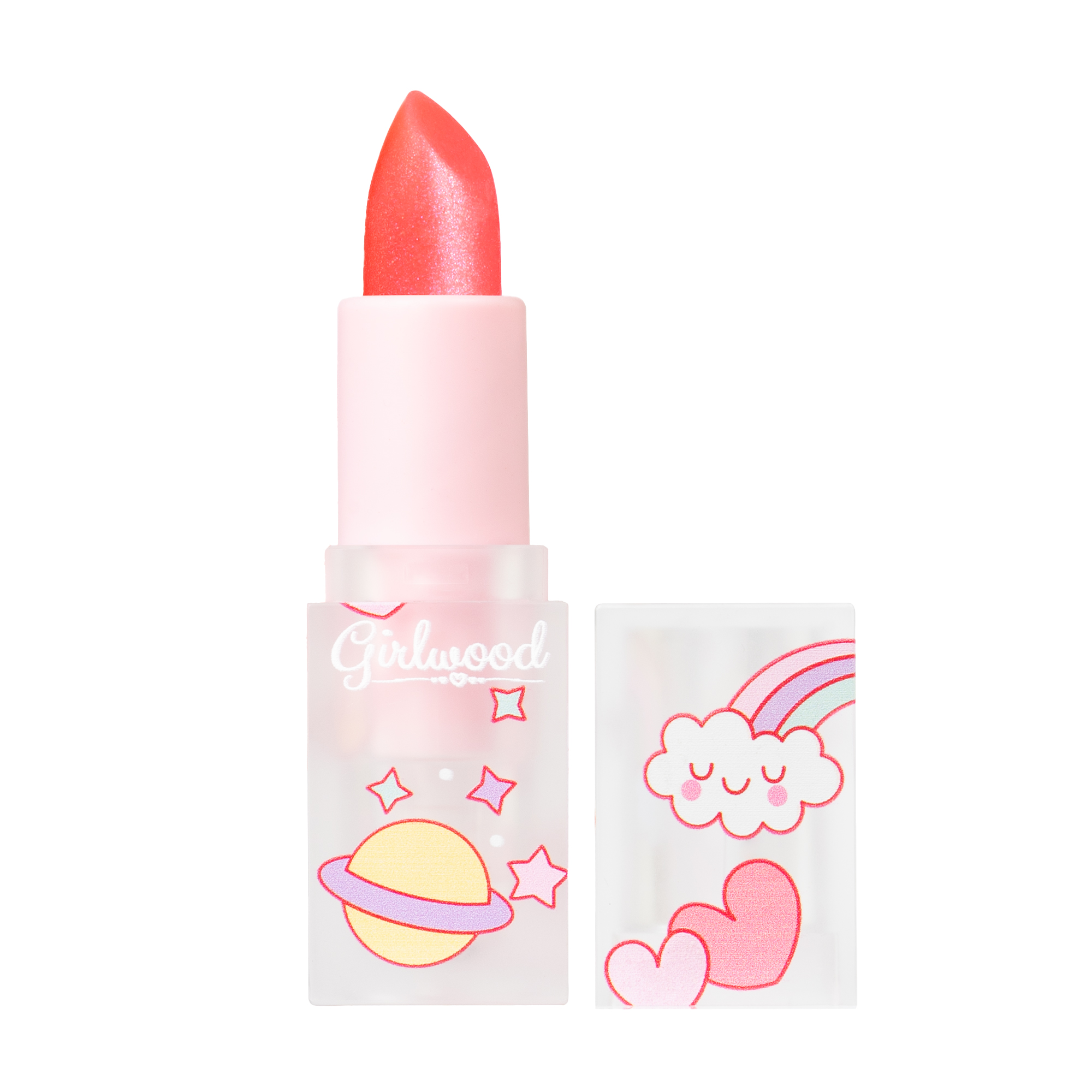 Бальзам для губ Girlwood Lip Balm з блискітками, 4.5 г