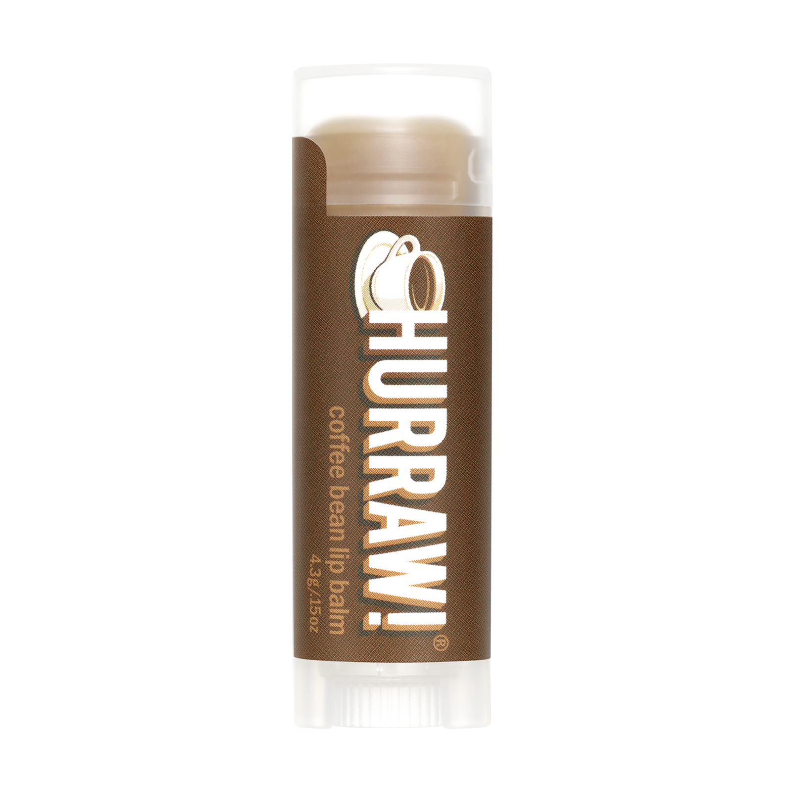 Бальзам для губ Hurraw! Coffee Bean Кавове зерно, 4.8 г