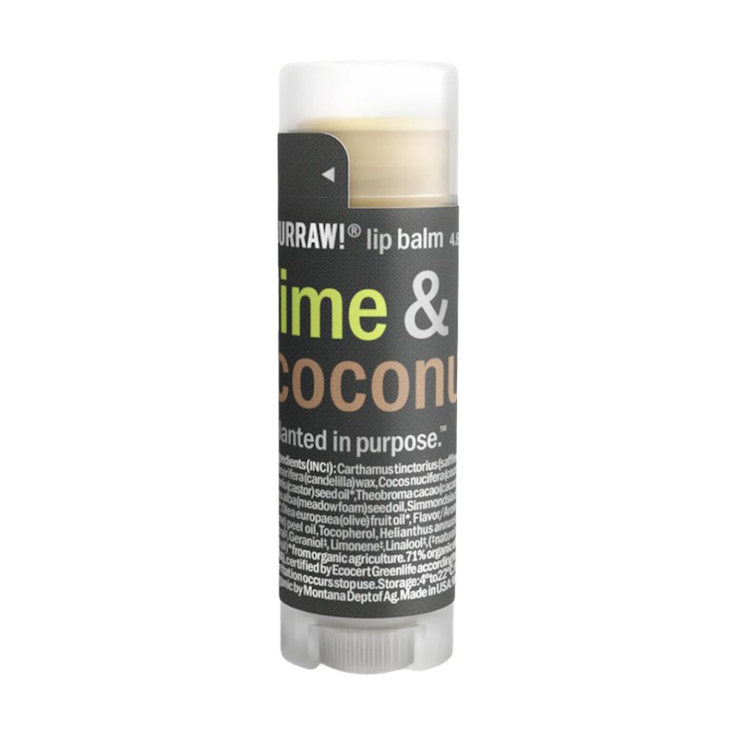 Бальзам для губ Hurraw! Lime &amp; Coconut Lip Balm, 4.8 г