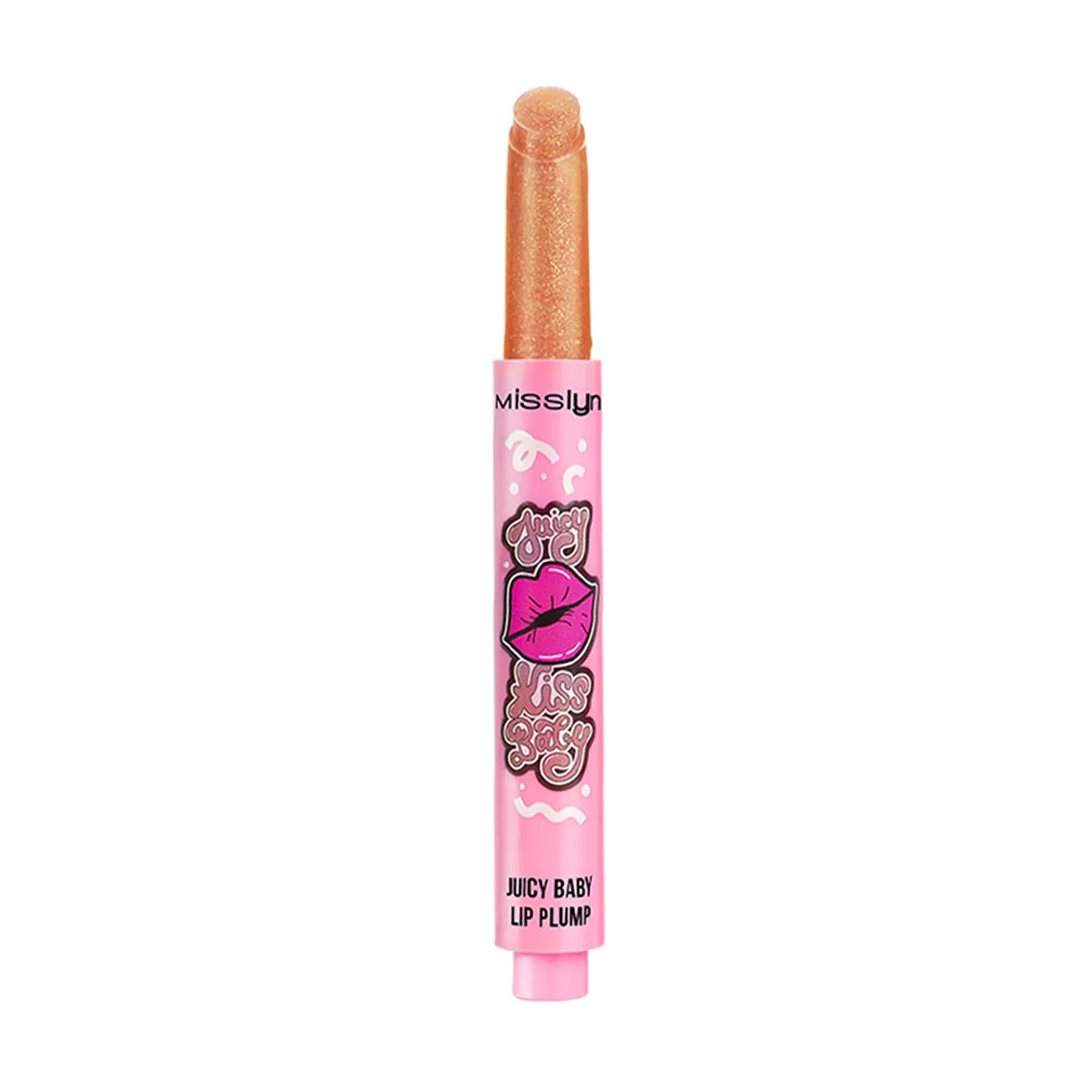 Бальзам для губ Misslyn Juicy Kiss Baby Juicy Baby Lip Balm 03 Shimmer Nude, 2 г
