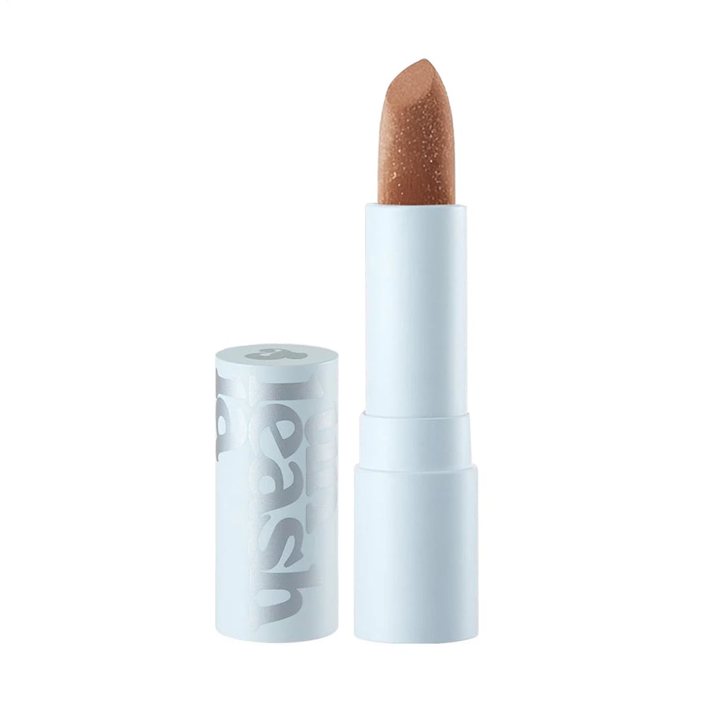 Бальзам для губ Unleashia Glacier Vegan Lip Balm з блискітками, 3 Nude Bluff, 3.3 г