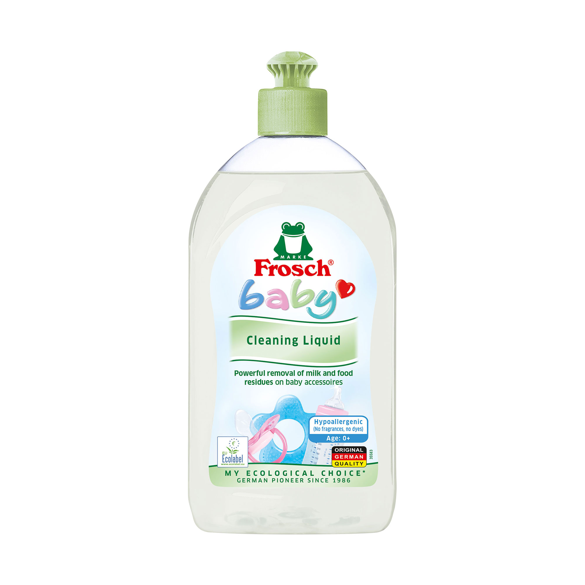 Бальзам для миття дитячого посуду Frosch Baby, 500 мл