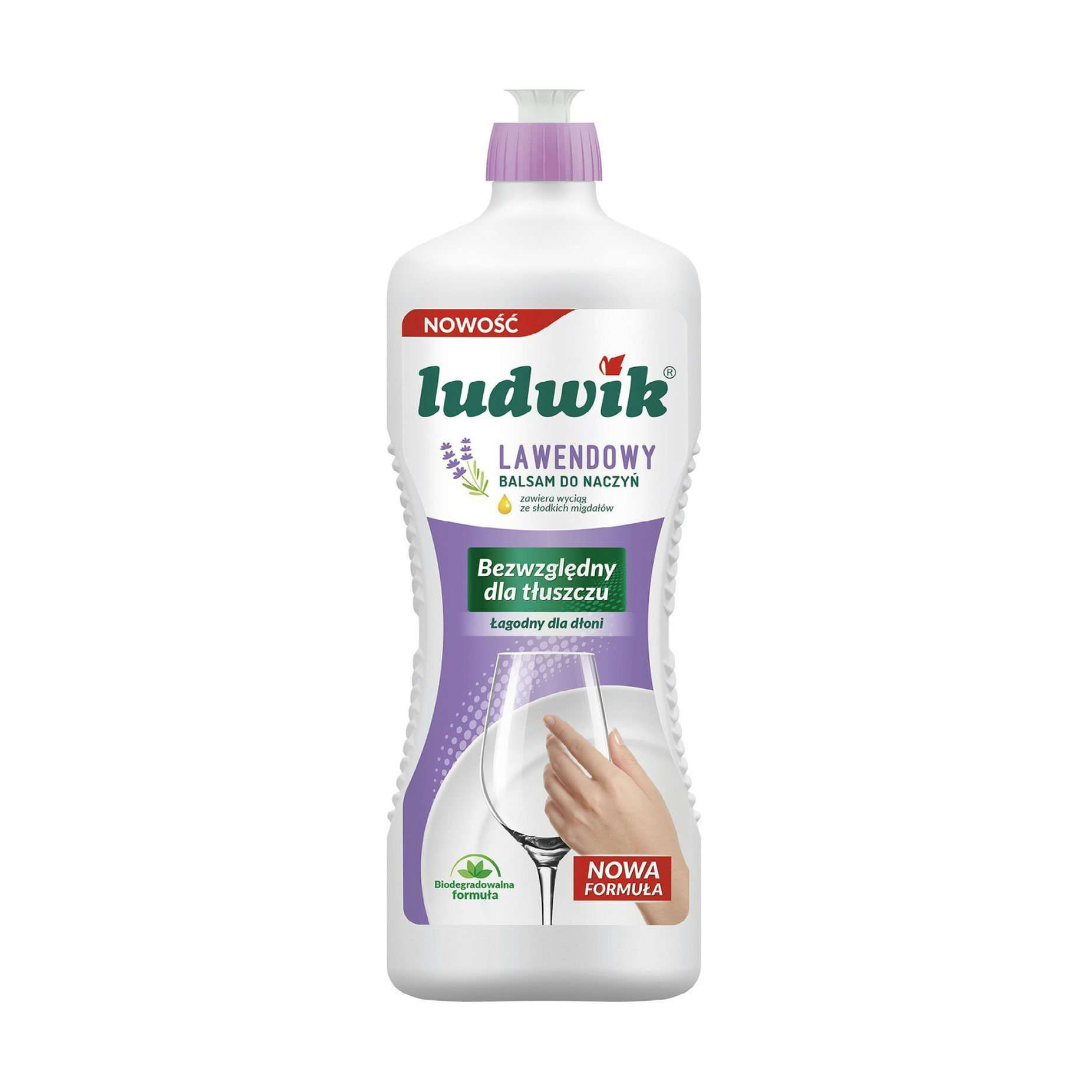 Бальзам для миття посуду Ludwik Лаванда, 900 г