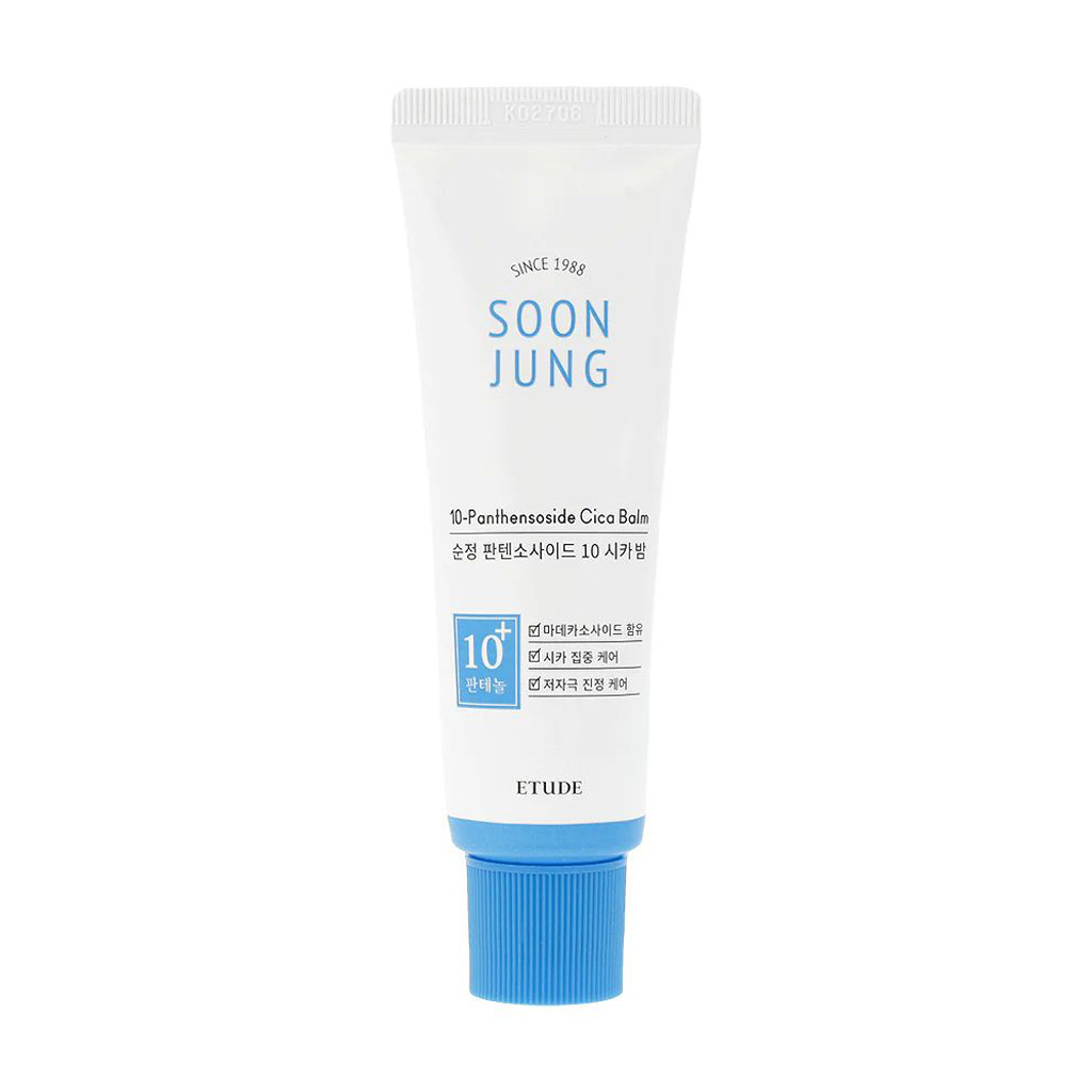 Бальзам для обличчя Etude House Soon Jung 10-Panthensoside Cica Balm, 50 мл