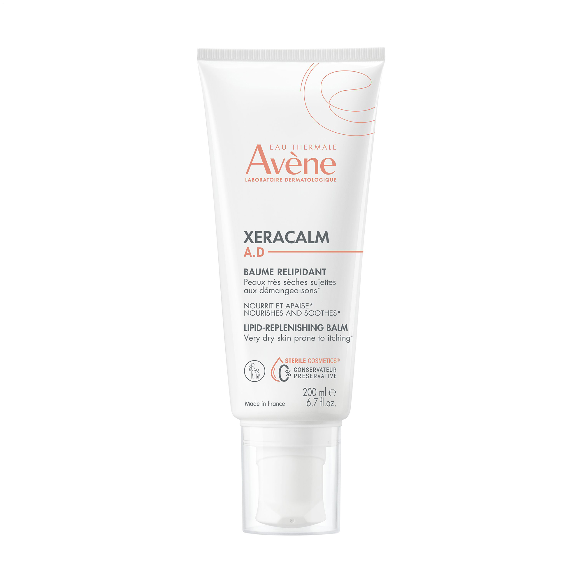 Бальзам для тіла Avene Peaux Seches XeraCalm A.D для дуже сухої та атопічної шкіри, 200 мл