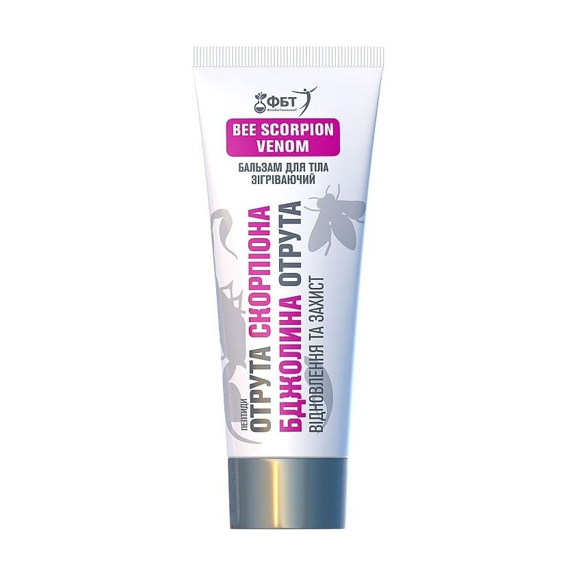 Бальзам для тіла ФітоБіоТехнології Bee Scorpion Venom Body Balm Thermo, 75 мл