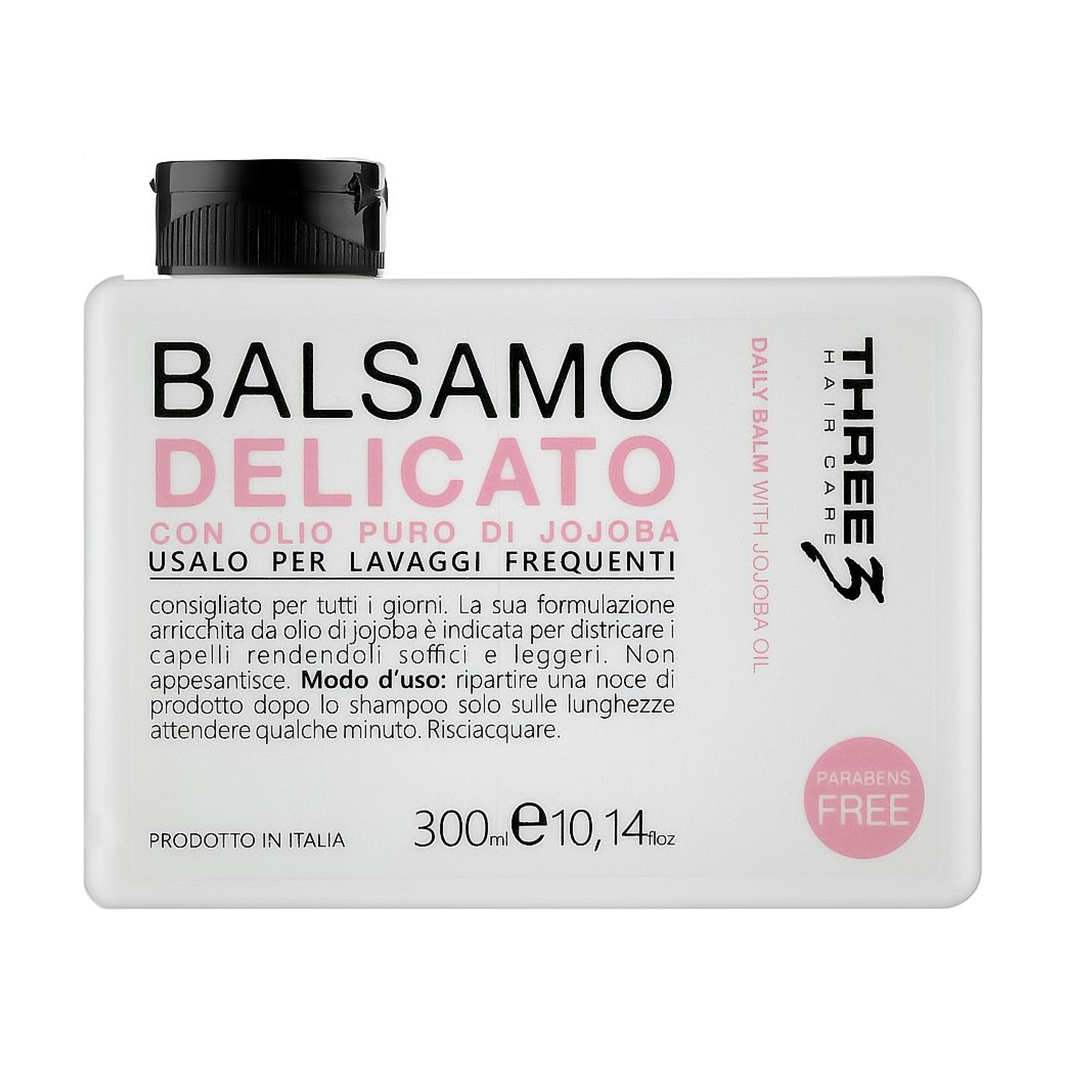 Бальзам для волосся Faipa Roma Three Hair Care Daily Balm з олією жожоба, 300 мл