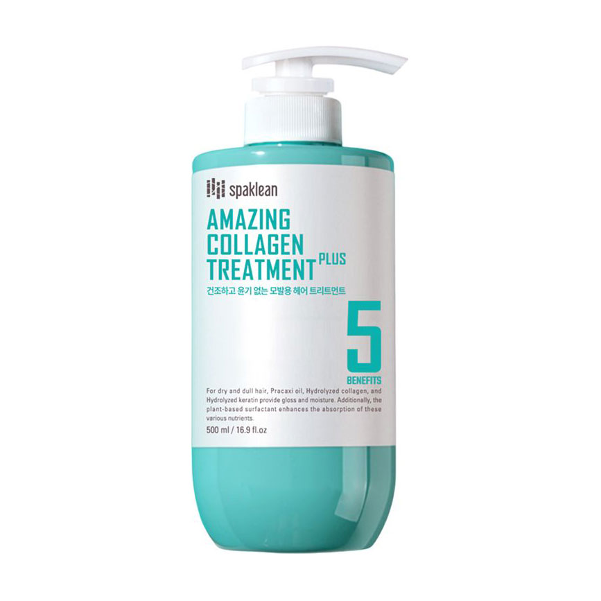Бальзам для волосся Spaklean Amazing Collagen Treatment Plus з колагеном, 500 мл