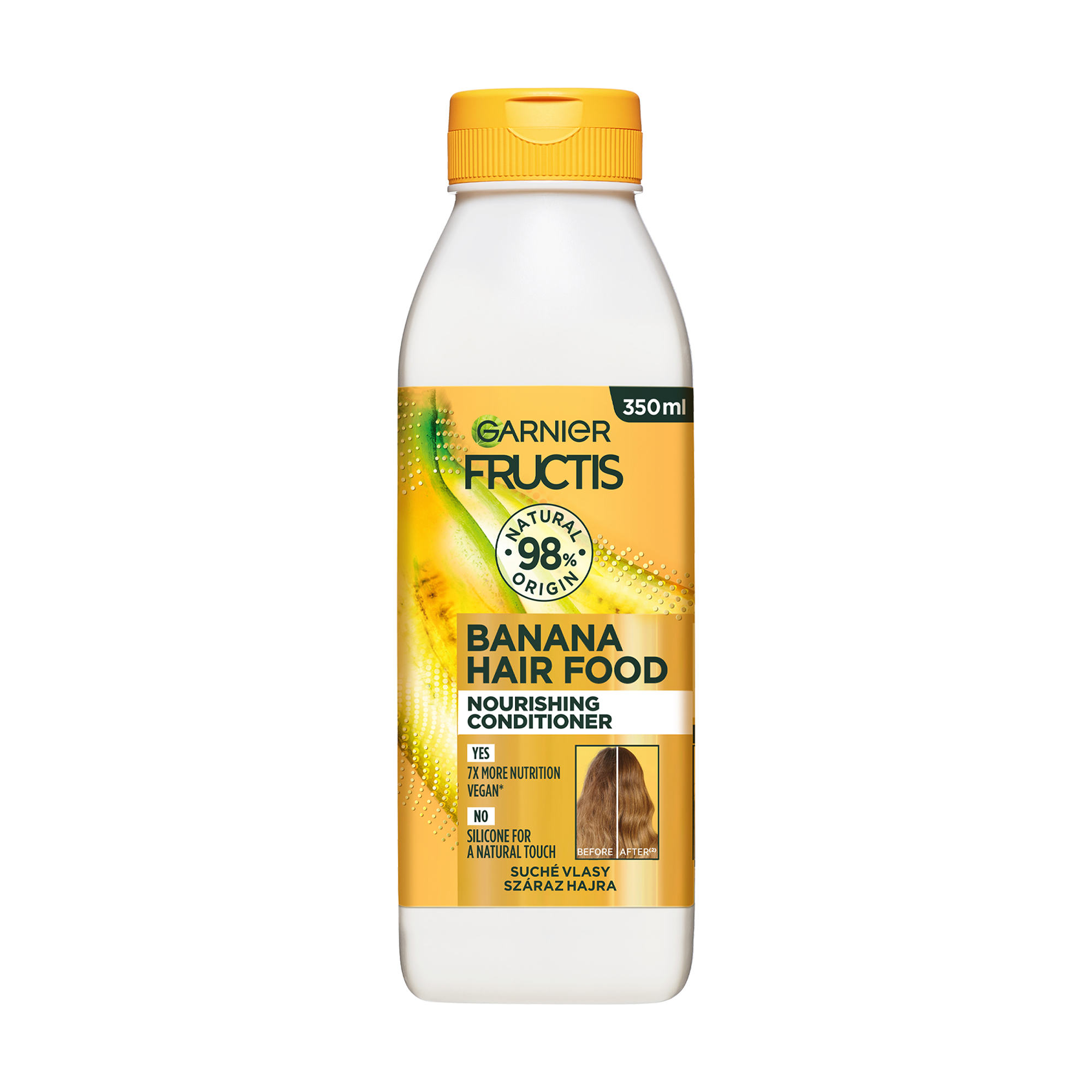 Бальзам-ополіскувач Garnier Fructis HairFood Банан для живлення дуже сухого волосся, 350 мл